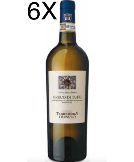 (6 BOTTLES) Terredora Di Paolo - Greco di Tufo 2022 - Loggia della Serra - DOCG - 75cl