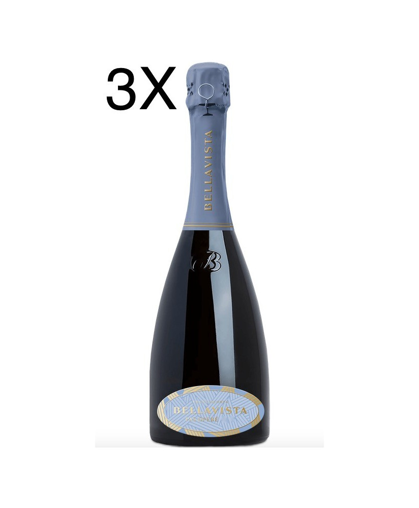 (3 BOTTIGLIE) Bellavista - Gran Cuvée Pas Operé 2017 - Franciacorta - 75cl