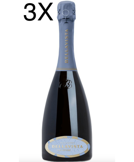 (3 BOTTIGLIE) Bellavista - Gran Cuvée Pas Operé 2017 - Franciacorta - 75cl