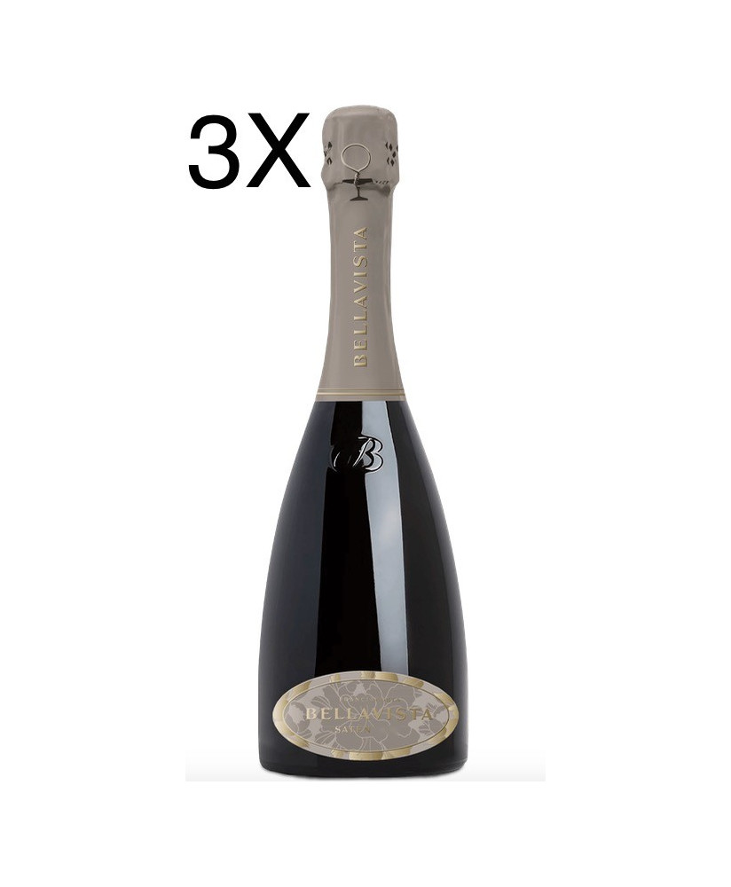 (3 BOTTIGLIE) Bellavista - Gran Cuvée Saten 2018 - Franciacorta - 75cl