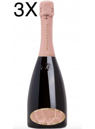(3 BOTTLES) Bellavista - Gran Cuvée Rosè Brut 2017 - Franciacorta - 75cl