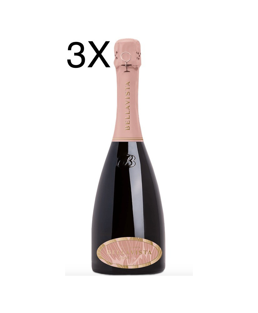 (3 BOTTIGLIE) Bellavista - Gran Cuvée Rosè Brut 2018 - Franciacorta - 75cl