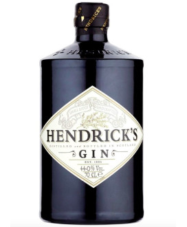 Vendita online Gin Hendrick's prodotto in Scozia da William Grant & Sons con l'utilizzo di bacche di ginepro Italiano. Shop on l