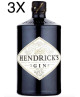 (3 BOTTIGLIE) William Grant &amp; Sons - Gin Hendrick&#039;s - 70cl