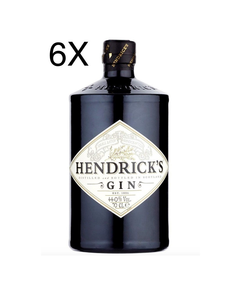 Vendita online Gin Hendrick's prodotto in Scozia da William Grant & Sons con l'utilizzo di bacche di ginepro Italiano. Shop on l