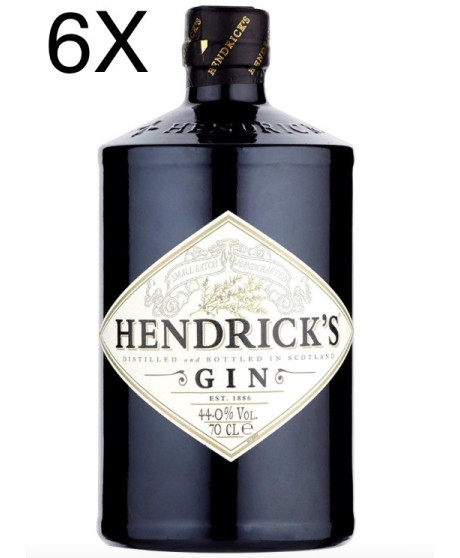 (6 BOTTIGLIE) William Grant & Sons - Gin Hendrick's - 70cl