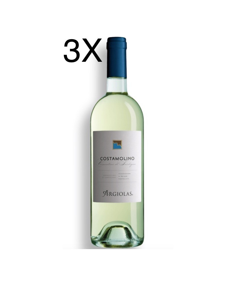 (3 BOTTIGLIE) Argiolas - Costamolino 2023  - Vermentino di Sardegna DOC - 75cl