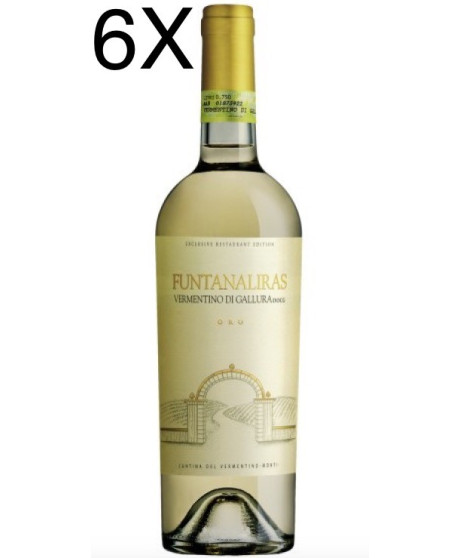 (6 BOTTIGLIE) Cantina del Vermentino - Funtanaliras 2023 - Vermentino di Gallura DOCG - 75cl