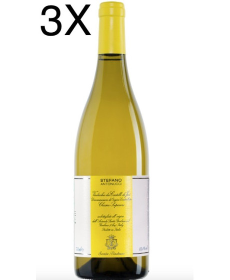 (3 BOTTIGLIE) Santa Barbara - Stefano Antonucci Bianco 2021 - Verdicchio Superiore  DOC - 75cl