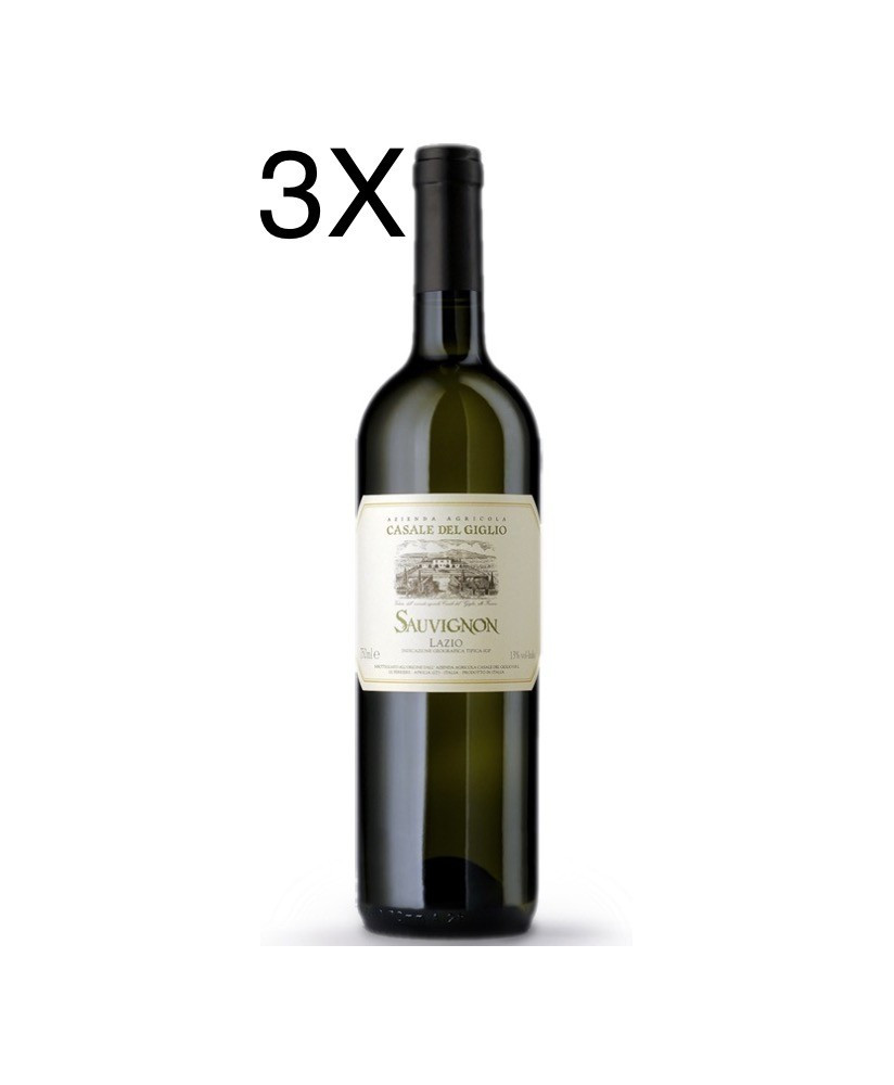 (3 BOTTIGLIE) Casale del Giglio - Sauvignon 2022 - Lazio IGT - 75cl