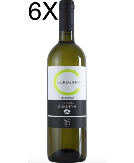 (6 BOTTIGLIE) Fattoria Zerbina - Ceregio Bianco 2019 - Romagna Trebbiano DOC  - 75cl