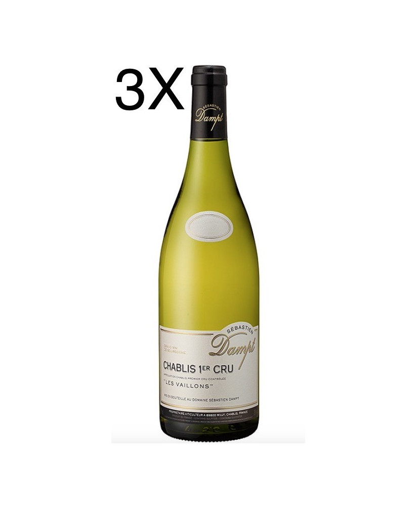 (3 BOTTIGLIE) Sebastian Dampt - Chablis 1er Cru 2021 - Les Villons - ACC - 75cl