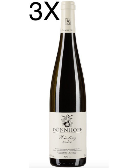 (3 BOTTIGLIE) Donnhoff - Riesling Trocken 2021 - Dry - QbA - Cork-Free - 75cl