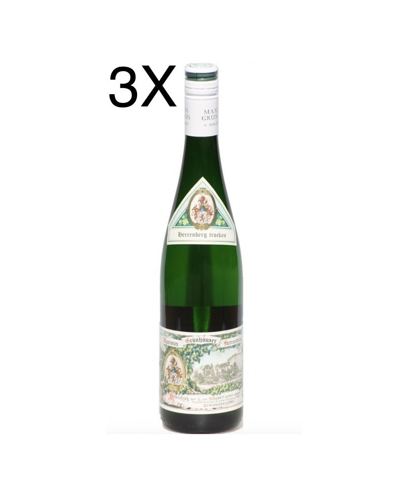 (3 BOTTIGLIE) Von Schubert - Riesling 2022 - SCHLOSS - Trocken - Dry - QbA - 75cl