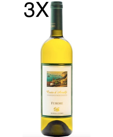 (3 BOTTLES) Marisa Cuomo - Furore Bianco 2023 - Costa d'Amalfi DOC - 75cl