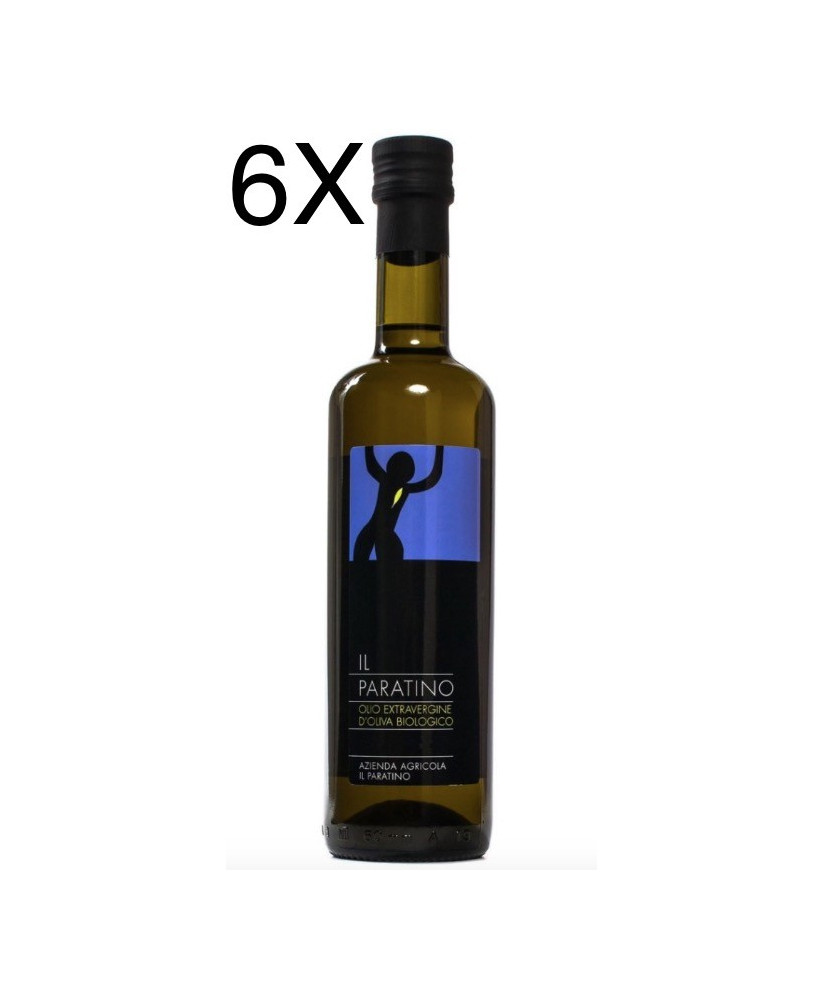 (6 BOTTIGLIE) San Patrignano - Il Paratino - Olio Extra Vergine D'Oliva - Raccolto 2018 - 50cl