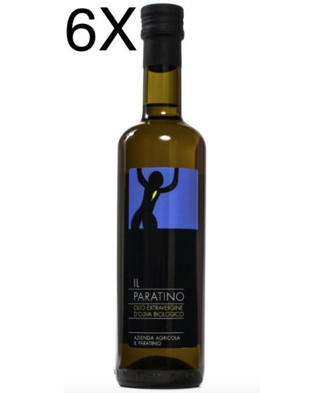 (6 BOTTIGLIE) San Patrignano - Il Paratino - Olio Extra Vergine D'Oliva - Raccolto 2018 - 50cl