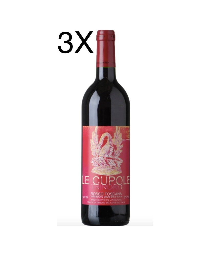 (3 BOTTLES) Franchetti - Tenuta di Trinoro - Le Cupole 2021 - Toscana Rosso IGT - 75cl