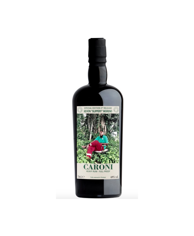 Caroni 1998 special edition employees Kevon Slippery Moreno Full Proof Trinidad Rum aged 21 years shop online