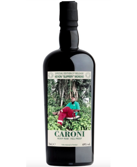 Caroni 1998 special edition employees Kevon Slippery Moreno Full Proof Trinidad Rum aged 21 years shop online