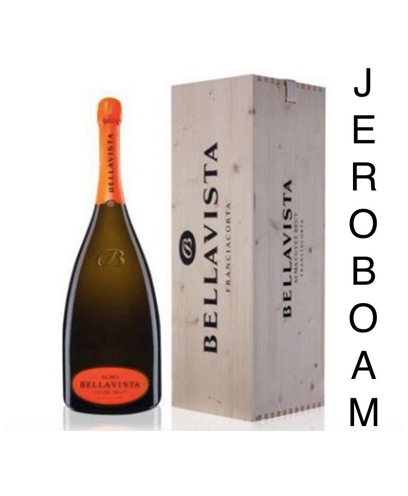 Sale online Italian Bellavista in big bottle 3 litre Franciacorta Cuvée Brut best price. Sparkling White Wine. Buy on line spark