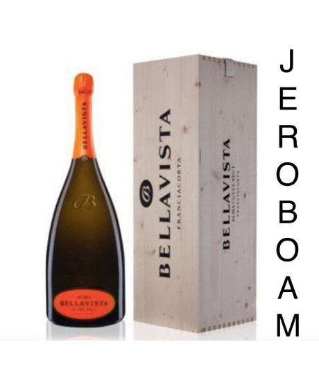 Bellavista - Alma Gran Cuvée Brut Jeroboam - NEW AIR ON WINE - Franciacorta - Astucciato - 300cl