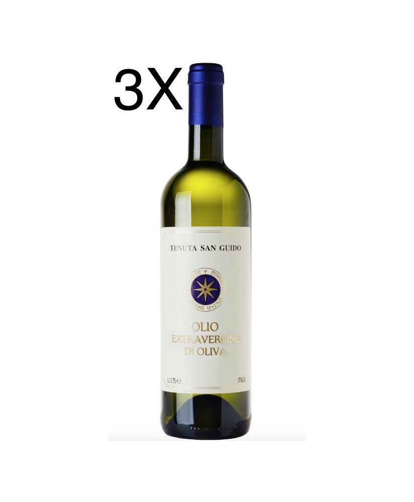 (3 BOTTIGLIE) Tenuta San Guido - Olio Extra Vergine di Oliva - Raccolto 2023/2024 - 75cl