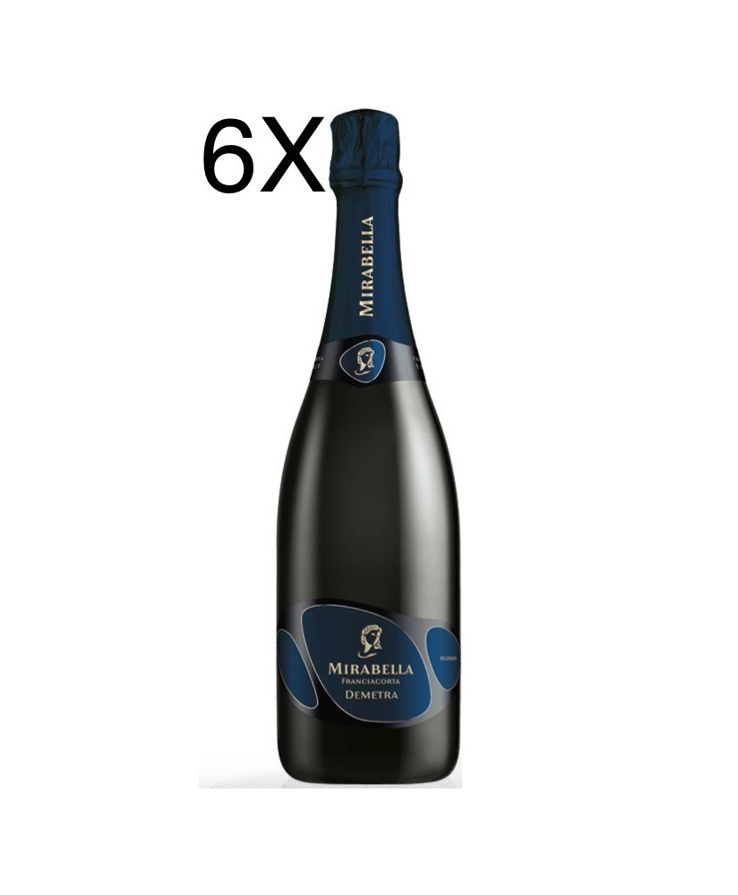 (6 BOTTIGLIE) Mirabella - Demetra Extra Brut Millesimato 2012 - Franciacorta DOCG - 75cl