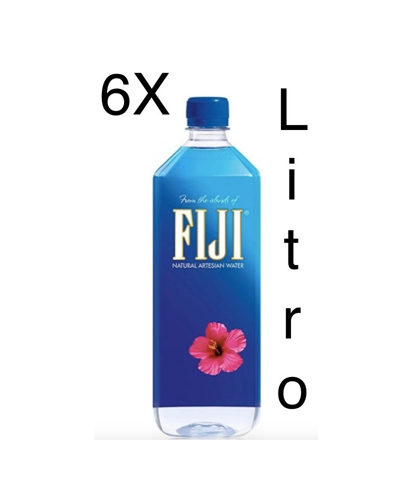 (6 BOTTIGLIE) Fiji - Artesian Water - 1 Litro