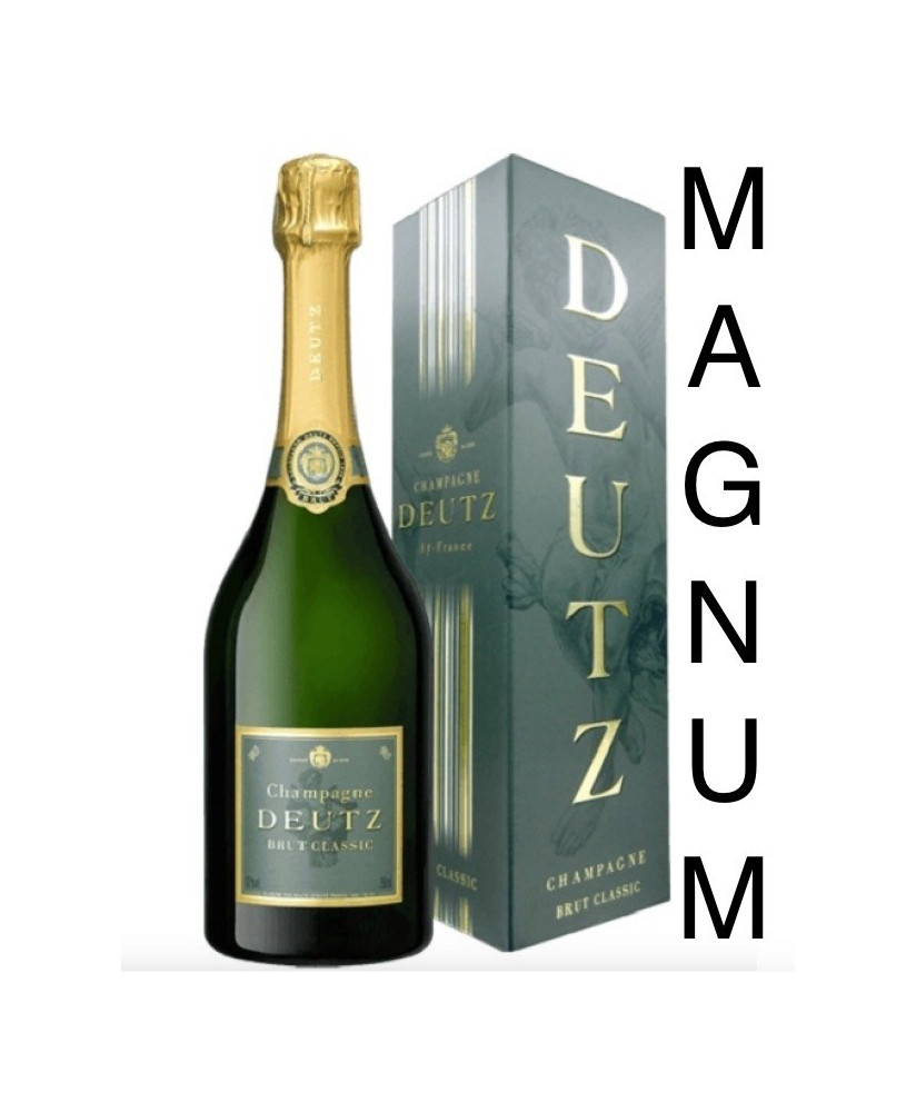 Online sales Champagne Deutz magnum, quality product. Shop online Deutz Brut Classic Coffret, fine and persistent. French wi