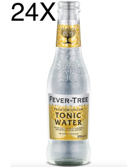 24 BOTTIGLIE - Fever Tree - Premium Indian Tonic Water - Acqua Tonica - 20cl