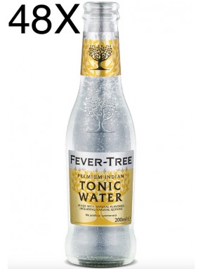 48 BOTTIGLIE - Fever Tree - Premium Indian Tonic Water - Acqua Tonica - 20cl