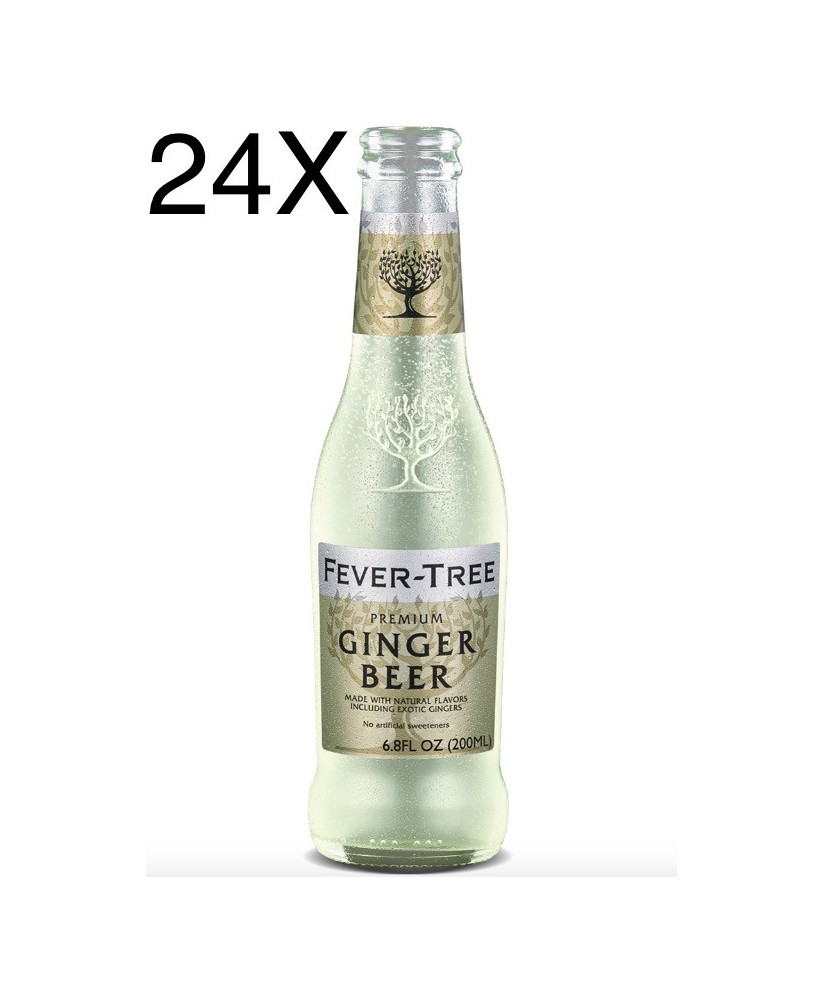 24 BOTTIGLIE - Fever Tree - Ginger Beer - 20cl