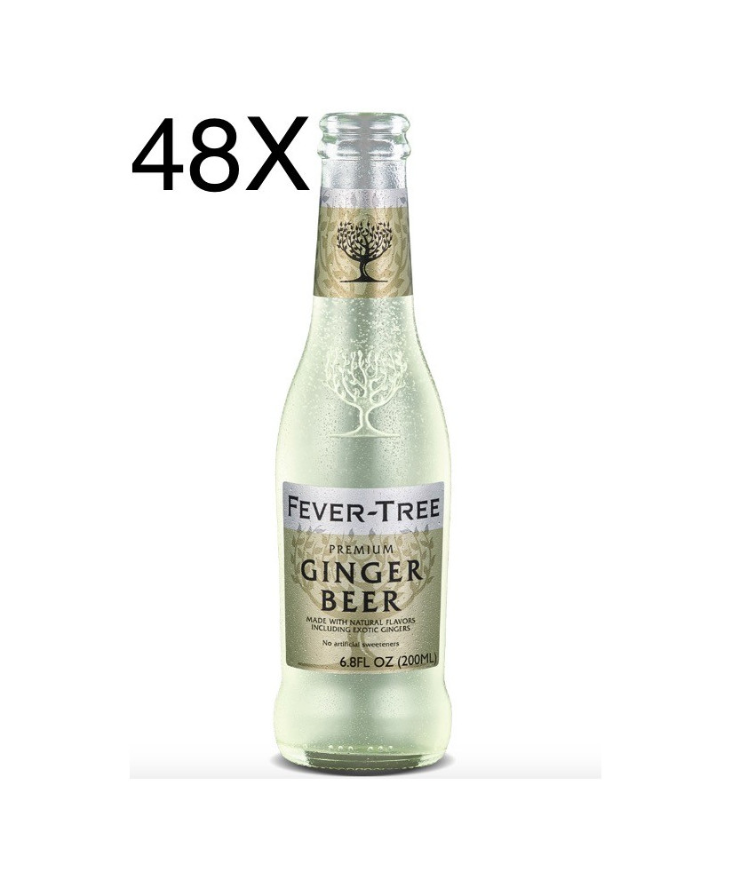 Vendita online Ginger Beer Fever-Tree Premium, perfetta per Moscow Mule e drink. Bibita allo zenzero al miglior prezzo on-line