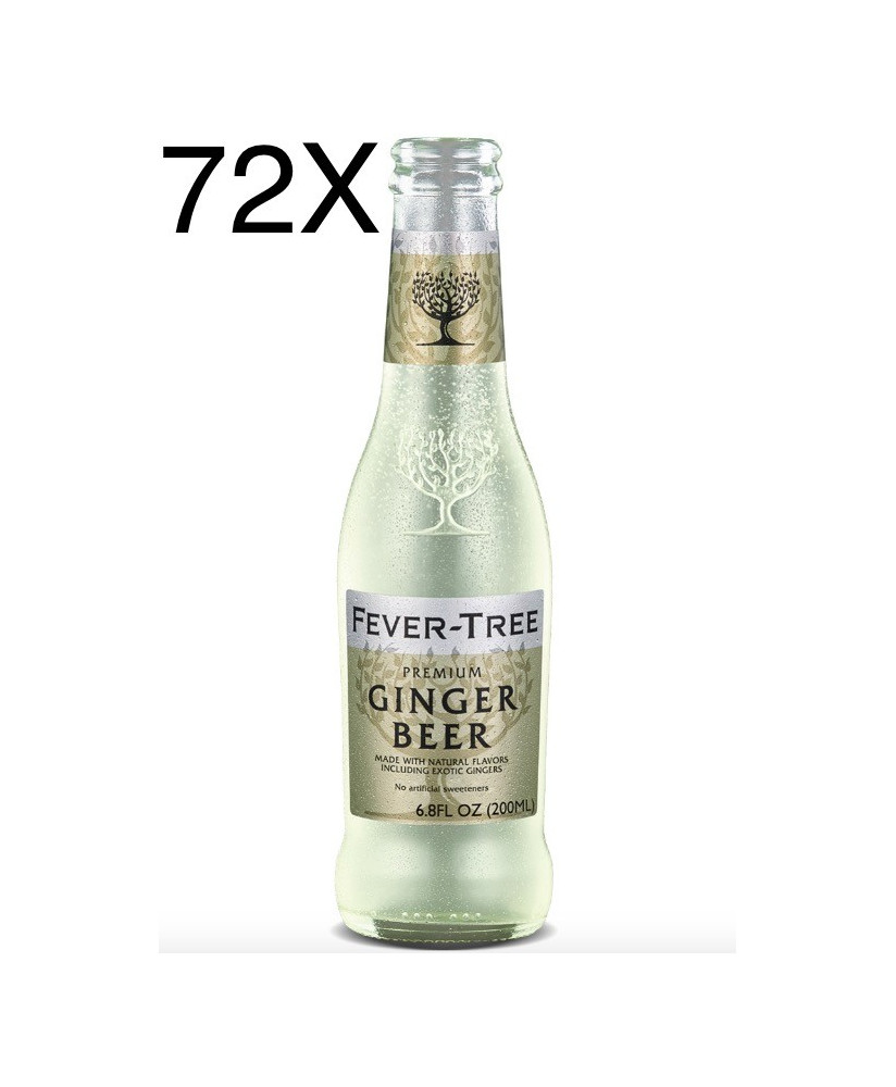 72 BOTTLES - Fever Tree - Ginger Beer - 20cl