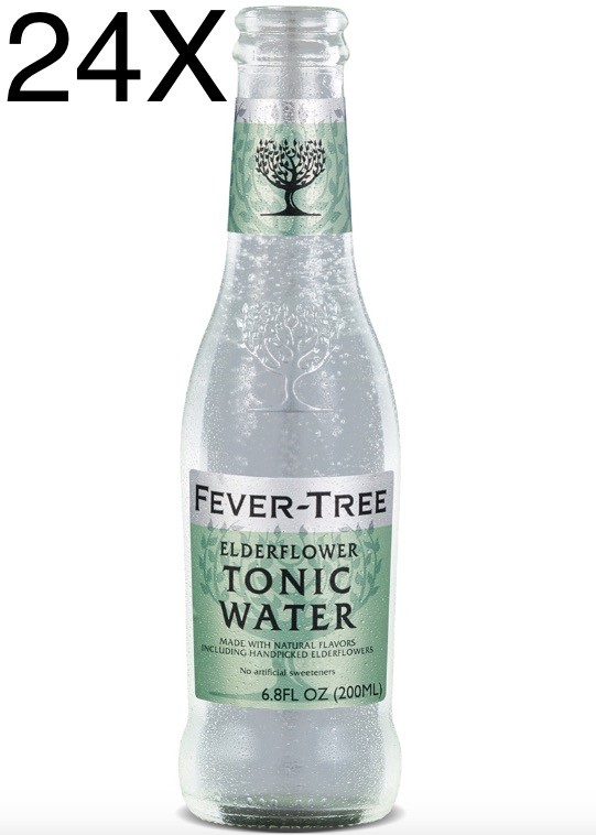 Fever Tree Ederflower, acqua tonica ai fiori di sambuco. Vendita online Acqua  tonica di qualità per Gin Tonic. Miglior prezzo