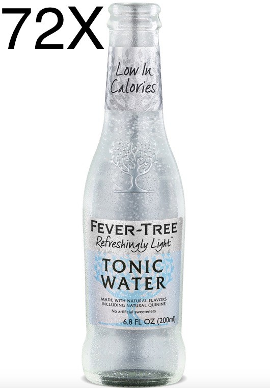 Vendita online acqua tonica Fever-Tree, Refreshingly Light Tonic Water -  Naturally Light - senza zucchero, zero