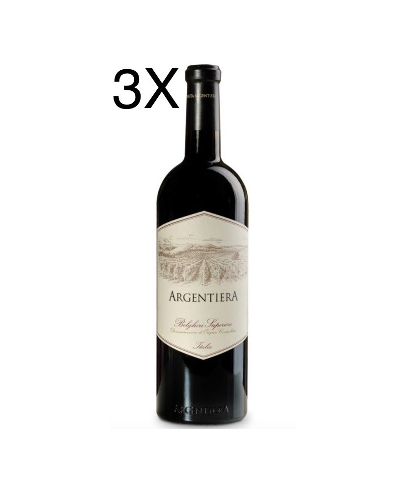 (3 BOTTIGLIE) Tenuta Argentiera - Argentiera  2020 - Bolgheri Superiore DOC - 75cl