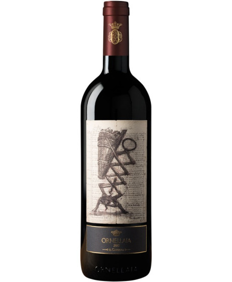 Ornellaia 2015 - Edizione limitata Vendemia d'artista "il carisma" di William Kentridge, Vendita online vini Ornellaia 2015 - Edizione limitata Vendemia d'artista "il carisma" di William Kentridge, Vendita online vini