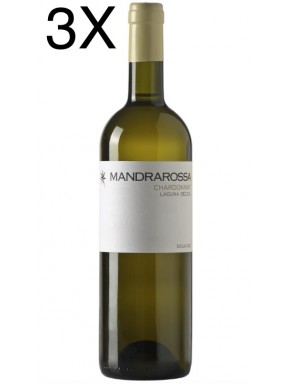 (3 BOTTIGLIE) Mandrarossa - Laguna Secca 2020 - Chardonnay - Sicilia DOC - 75cl