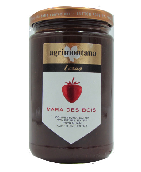 Vendita online Confettura Mara des bois Agrimontana. Shop on line e miglior prezzo marmellata di fragola italiana