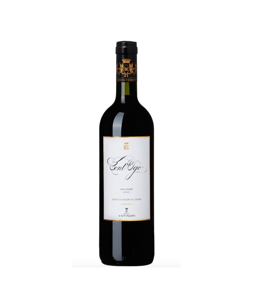Online sales Cont'Ugo Bolgheri DOC, Guado al Tasso, Marchesi Antinori. Shop online at the best price merlot red wine from Tuscan