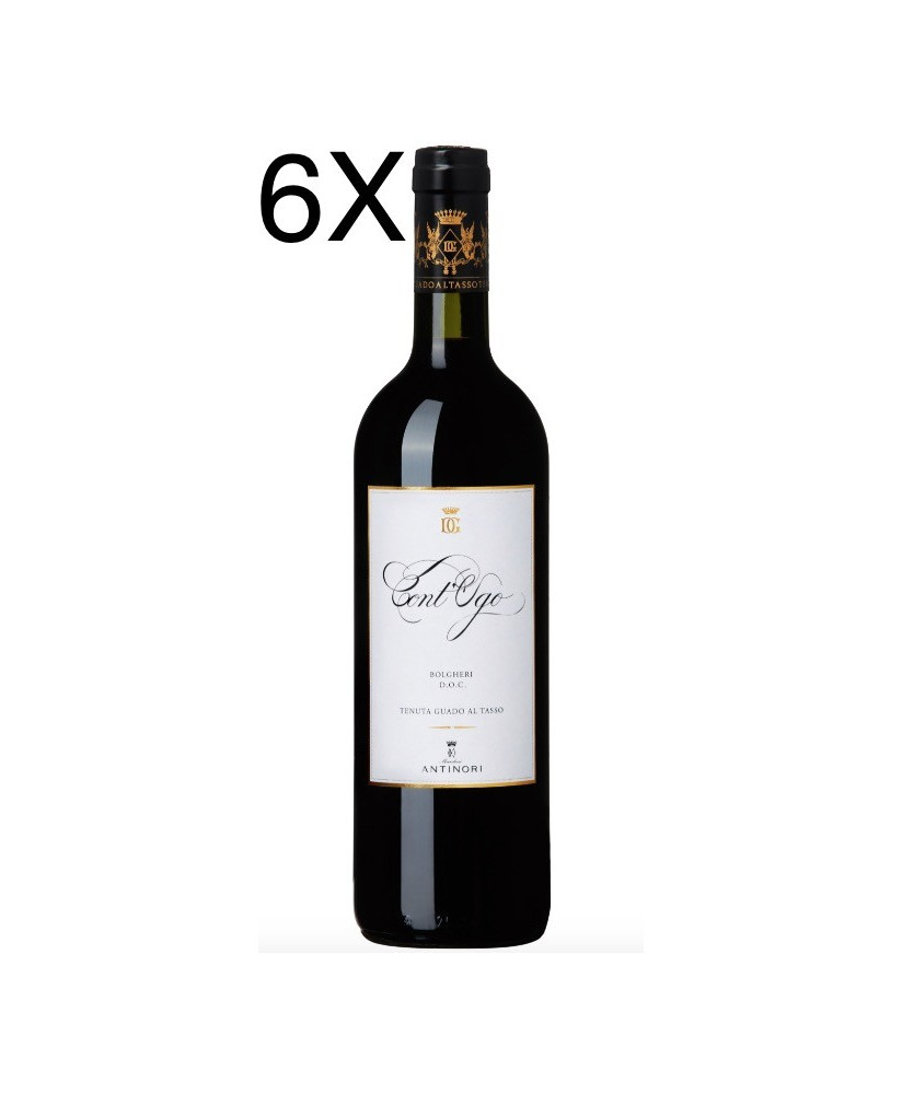 Vendita online Cont'Ugo Bolgheri DOC, Tenuta Guado al Tasso, Marchesi Antinori. Shop on line al miglior prezzo vino rosso merlot