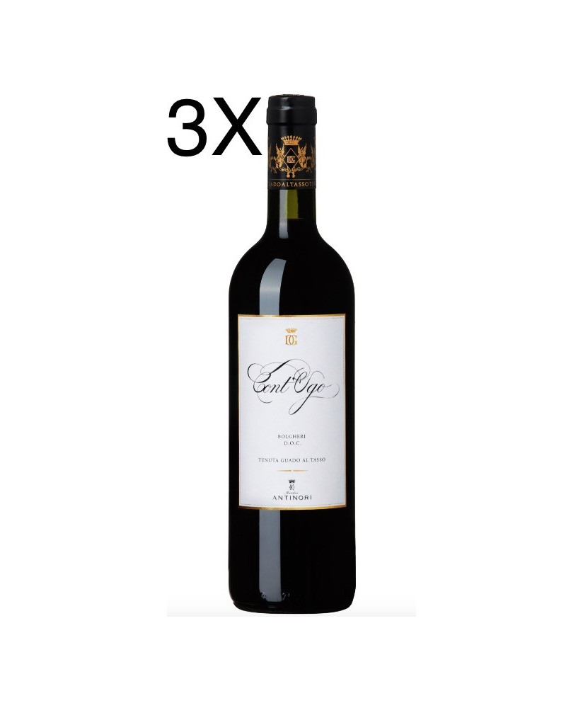 Online sales Cont'Ugo Bolgheri DOC, Guado al Tasso, Marchesi Antinori. Shop online at the best price merlot red wine from Tuscan