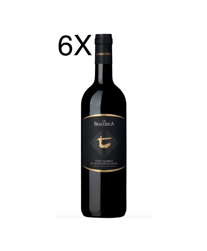 (6 BOTTIGLIE) Antinori - La Braccesca 2020 - Vino Nobile di Montepulciano DOCG - 75cl