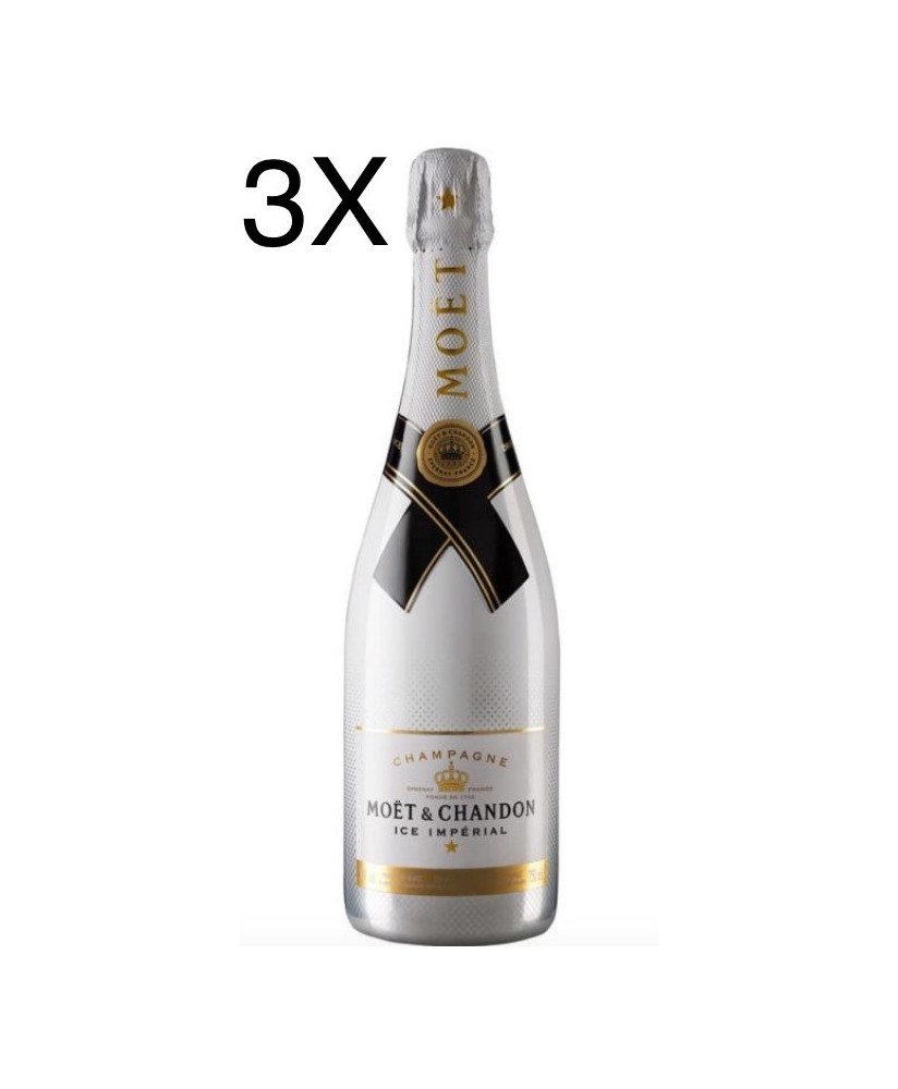 (3 BOTTIGLIE) Moët & Chandon - Ice Impérial - Champagne - 75cl