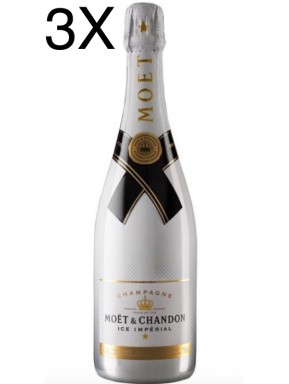 (3 BOTTLES) Moët & Chandon - Ice Impérial - Champagne - 75cl