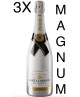 (3 BOTTIGLIE) Moët &amp; Chandon - Ice Impérial - Magnum - Champagne 