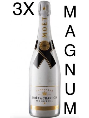 (3 BOTTIGLIE) Moët & Chandon - Ice Impérial - Magnum - Champagne 