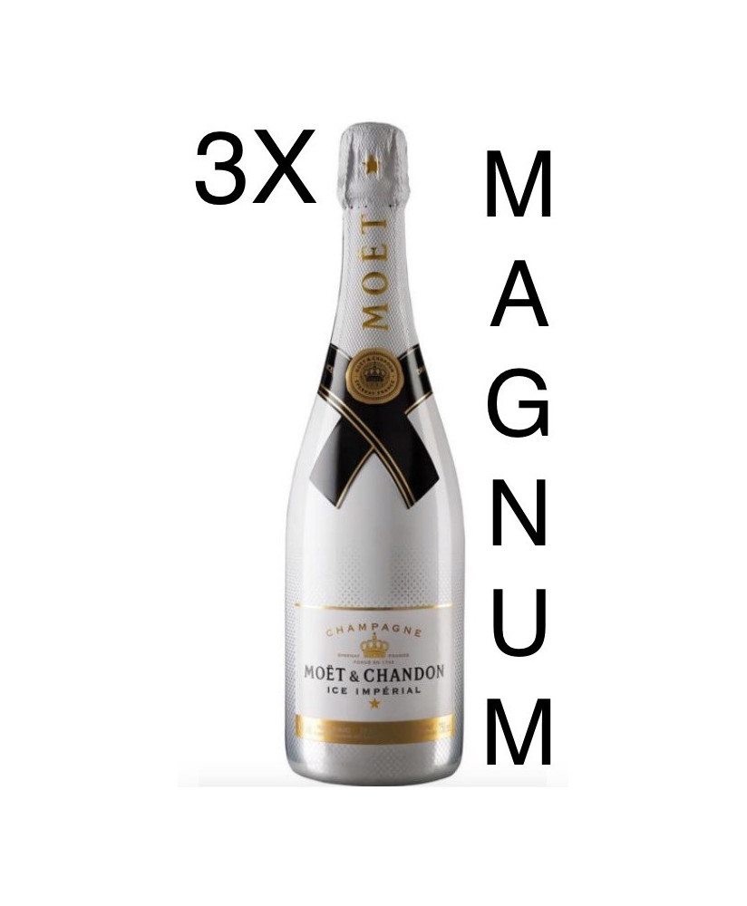 (3 BOTTIGLIE) Moët & Chandon - Ice Impérial - Magnum - Champagne 